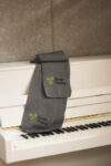 Reve Today Classic Rib Knit Scarf in Grey